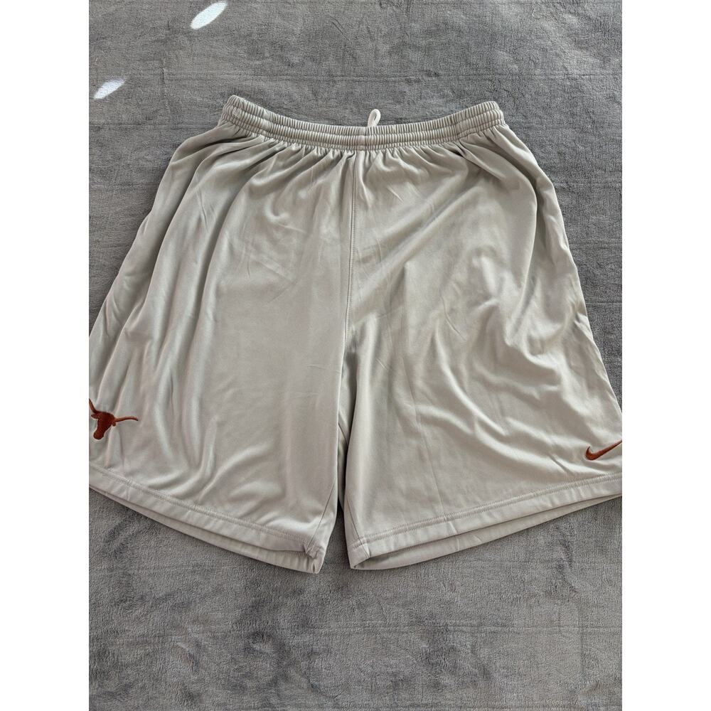 NIKE Texas Longhorns Football On Field Shorts Mens XL Grey Basketball